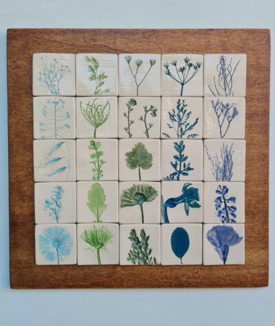 Tablou: motive vegetale - verde